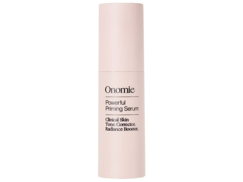 <p>"After just a few weeks of use, this blend—made with brightening botanicals and good ole Vitamin C—toned down the dark spots dotting my t-zone. Bonus points for its primer-like properties, which made wearing it under makeup a far less-sticky experience than with other serums I've tried." -Assistant Beauty Editor</p><p>Buy it <a rel="nofollow noopener" href="https://onomie.com/powerful-priming-serum" target="_blank" data-ylk="slk:here;elm:context_link;itc:0;sec:content-canvas" class="link ">here</a> for $50.</p>