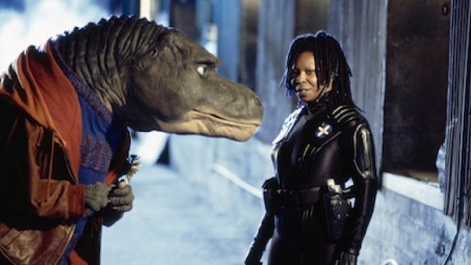 Whoopi Goldberg in Theodore Rex. (New Line Cinema)