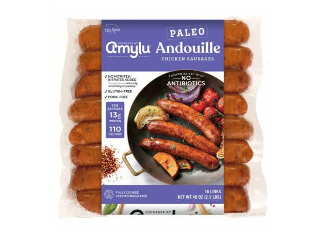 amylu andouille chicken sausages