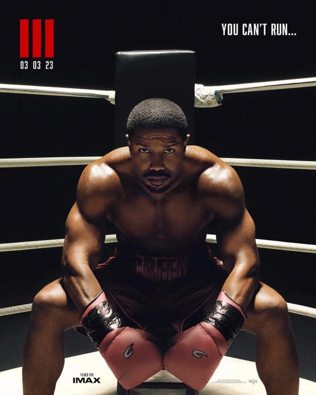 Michael B. Jordan as Adonis Creed in "Creed III"<p>MGM</p>