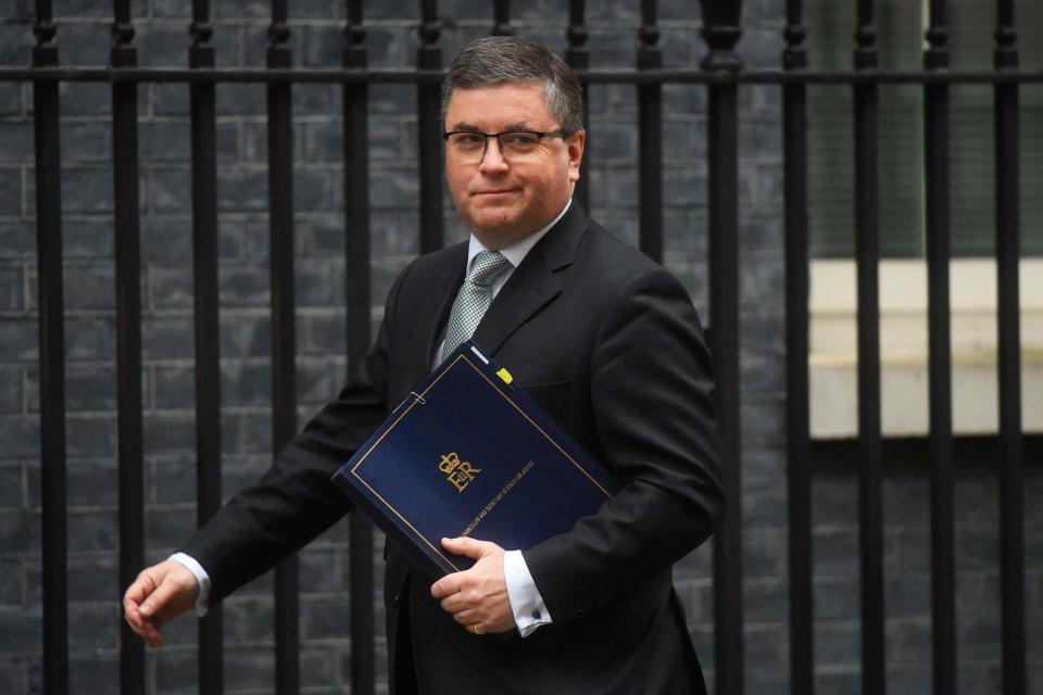 Justice Secretary Robert Buckland suggested the Government may “take the plunge” over the high-speed rail line (Getty Images)