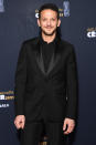 <p>Vincent Dedienne a lui aussi adopté le total look noir sur le tapis rouge. (Photo by Pascal Le Segretain/Getty Images)</p> 