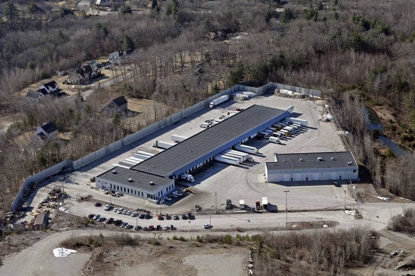 The truck terminal on Goya Drive in Webster.