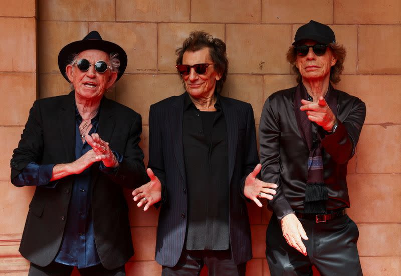 Rolling Stones launch new album "Hackney Diamonds", in London