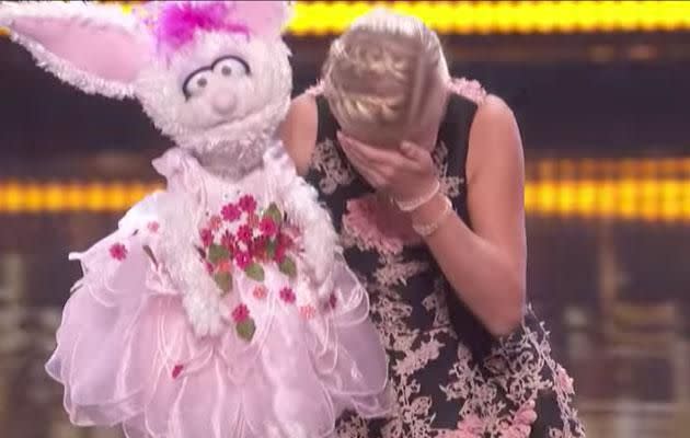 The incredible ventriloquist broke down in tears when she discovered she'd won AGT. Source: Seven