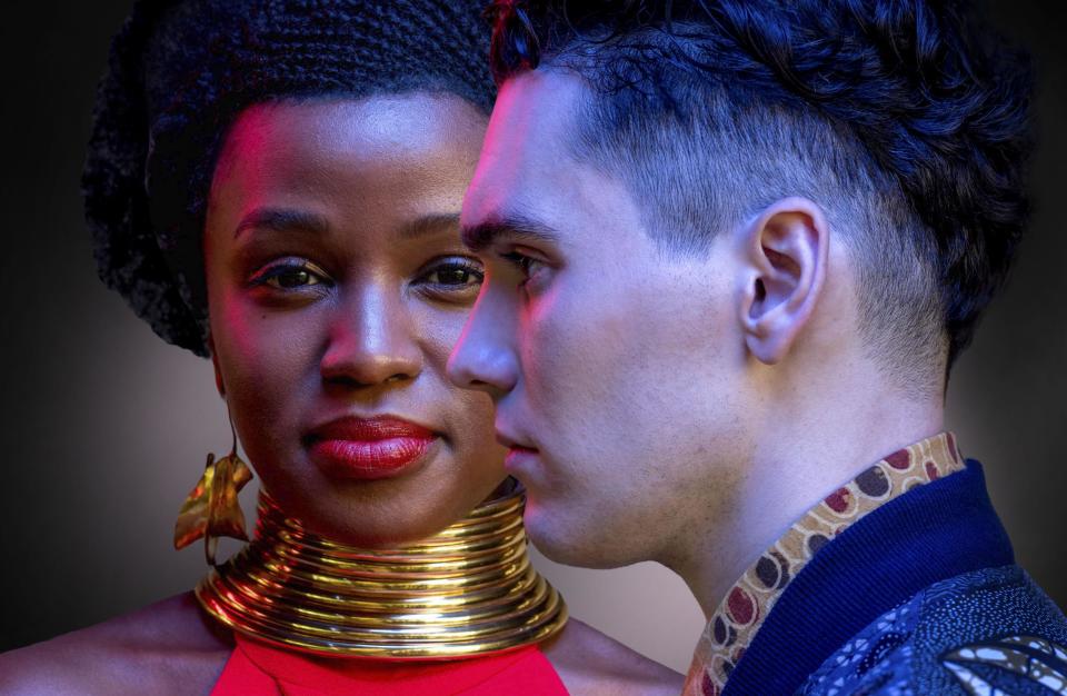 At the centre of this tale is a Romeo and Juliet-style romance between Jack Rowan's Callum McGregor and Masali Baduza's Sephy: BBC