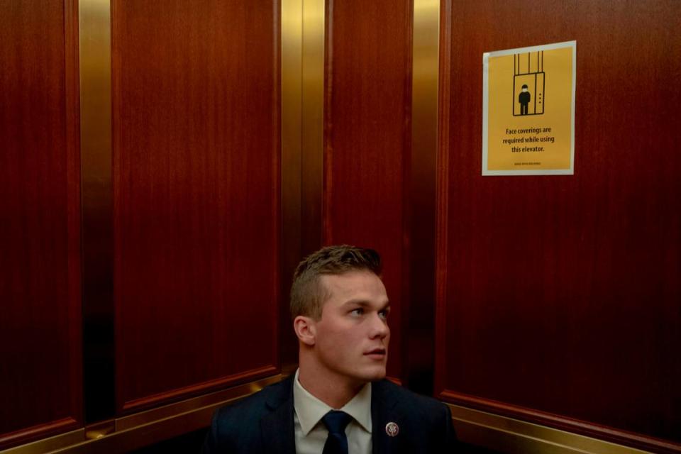 At 25 years old, Madison Cawthorn is the youngest member of the U.S. House.