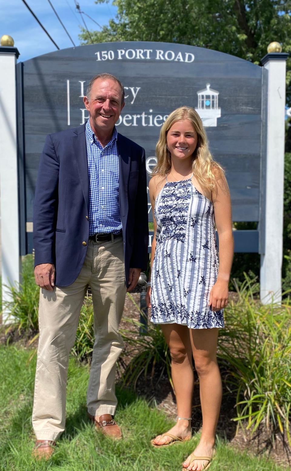 Legacy Properties Sotheby’s International Realty awarded the annual Frederick W. "Rick" Griffin memorial scholarship to Sadie Yentsch.