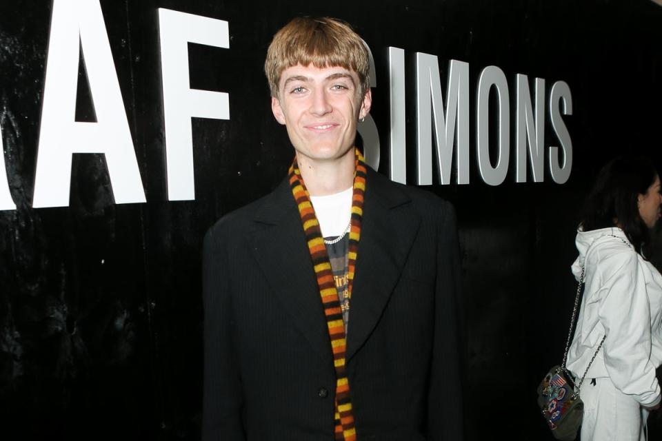 Raf Simons Catwalk Show - Front Row - London Fashion Week SS23: Francis Bourgeois (Dave Benett)