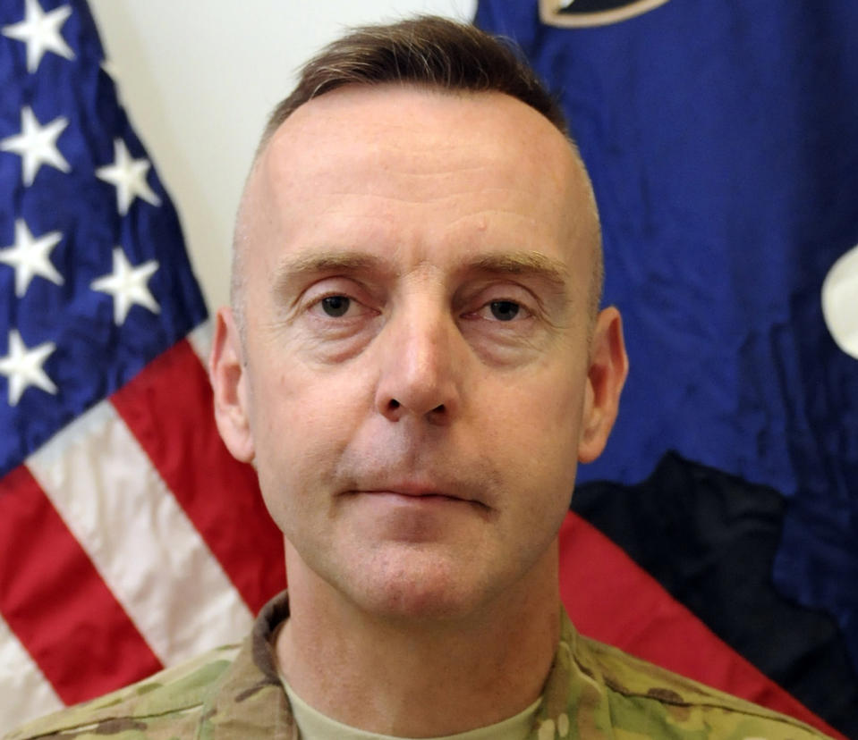 FILE - This undated file photo provided by the U.S. Army shows Brig. Gen. Jeffrey A. Sinclair. The number of U.S. soldiers forced out of the Army because of bad conduct or crimes has soared in the last several years, as the military comes out of a decade of war that put a greater focus on battle competence than character. Data obtained by The Associated Press shows that the number of officers who left the Army due to misconduct tripled in the last three years. And the number of enlisted soldiers forced out for drug, alcohol, crimes and other misconduct shot up from about 5,600 in 2007 as the Iraq war peaked, to more than 11,000 last year. (AP Photo/U.S. Army, File)