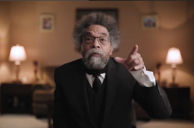 Political activist Cornel West announces his candidacy for the U.S. presidency