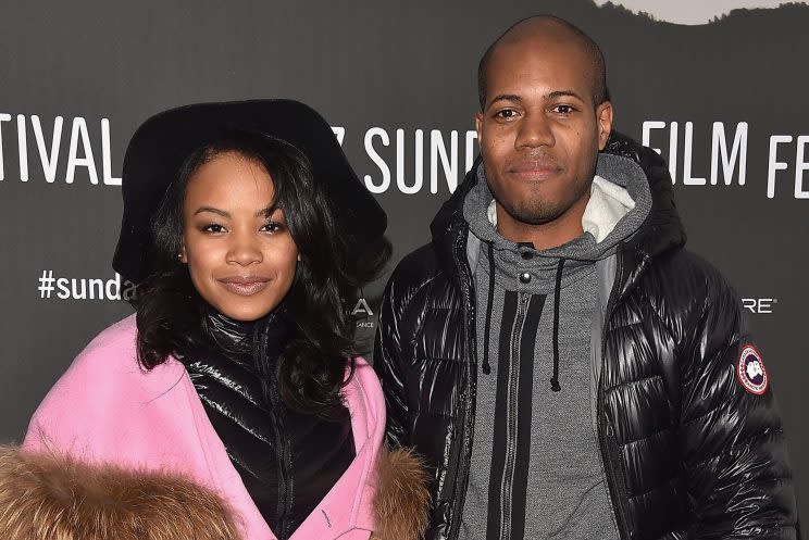 Chanté Adams and Michael Larnell at Sundance (Getty Images)