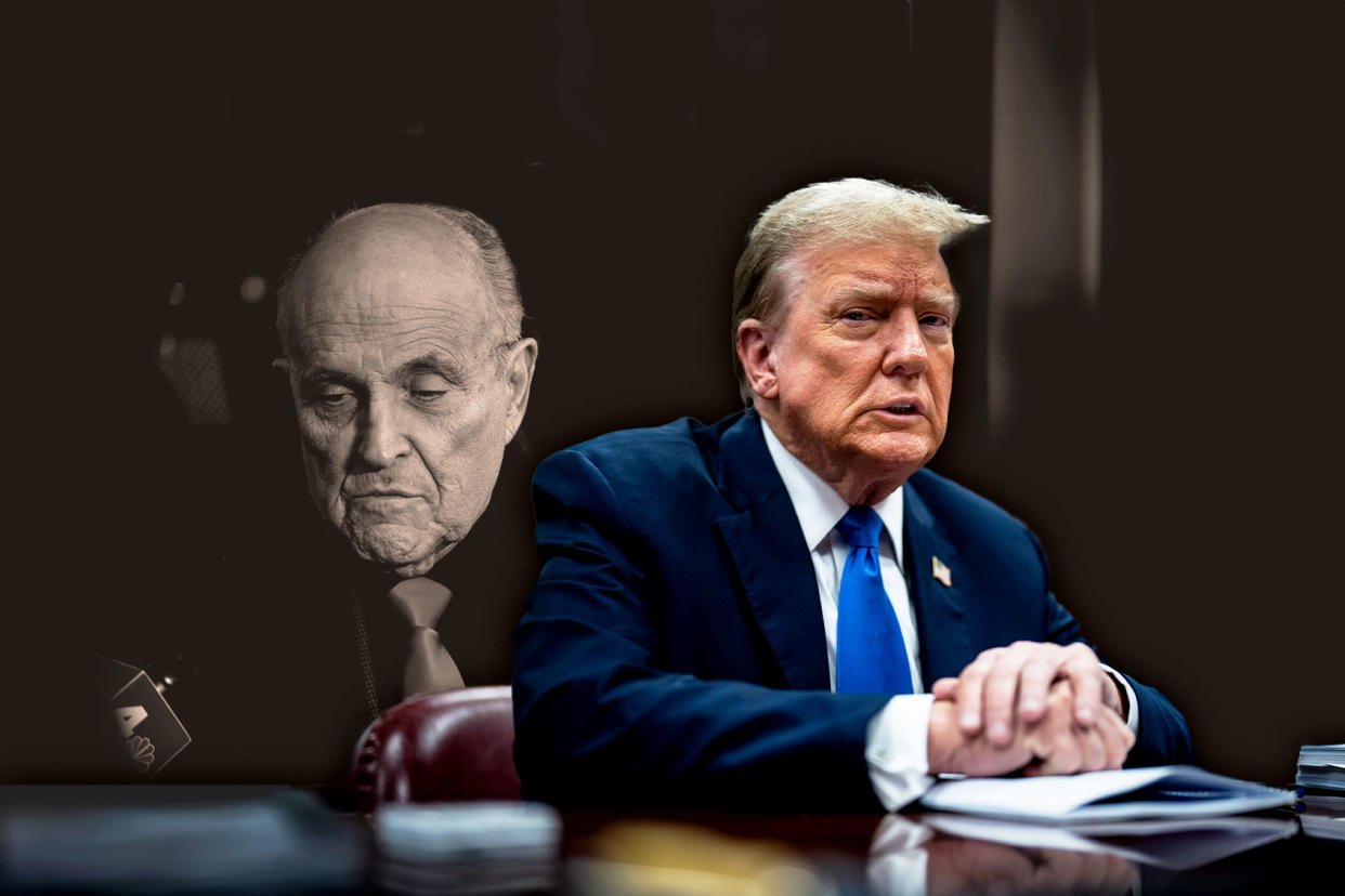 Donald Trump; Rudy Giuliani Photo illustration by Salon/Getty Images
