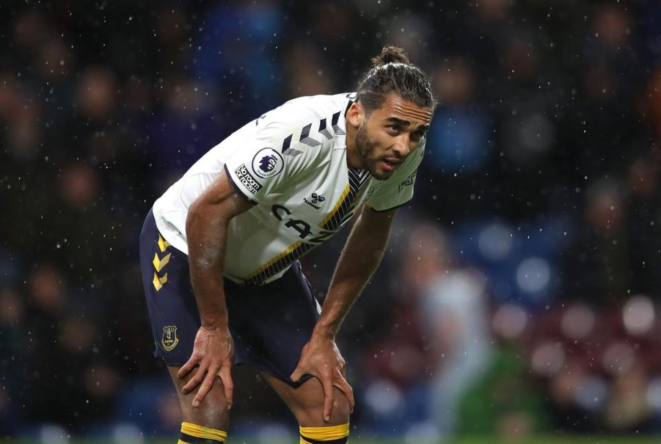 Calvert-Lewin risks losing his place as Harry Kane’s back-up (Getty Images)