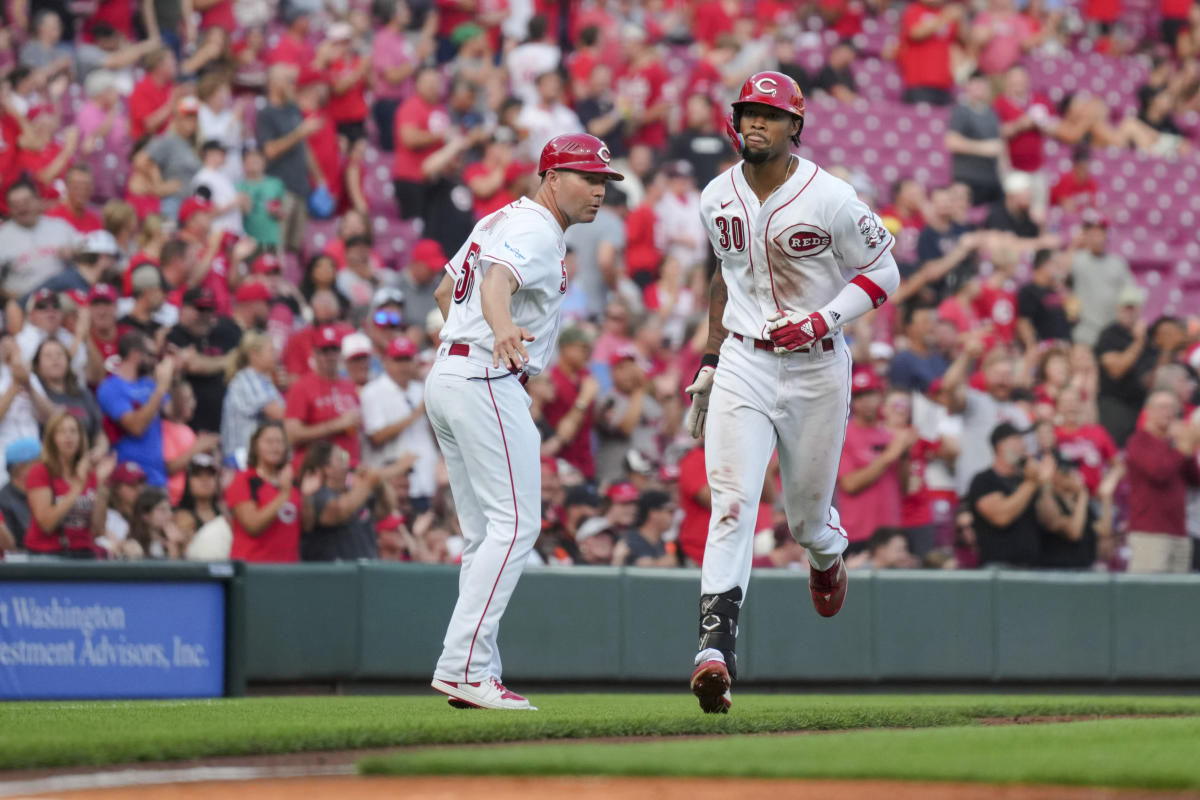 Will Benson hits 3-run homer as Cincinnati Reds cool off San Francisco Giants with 3-2 win