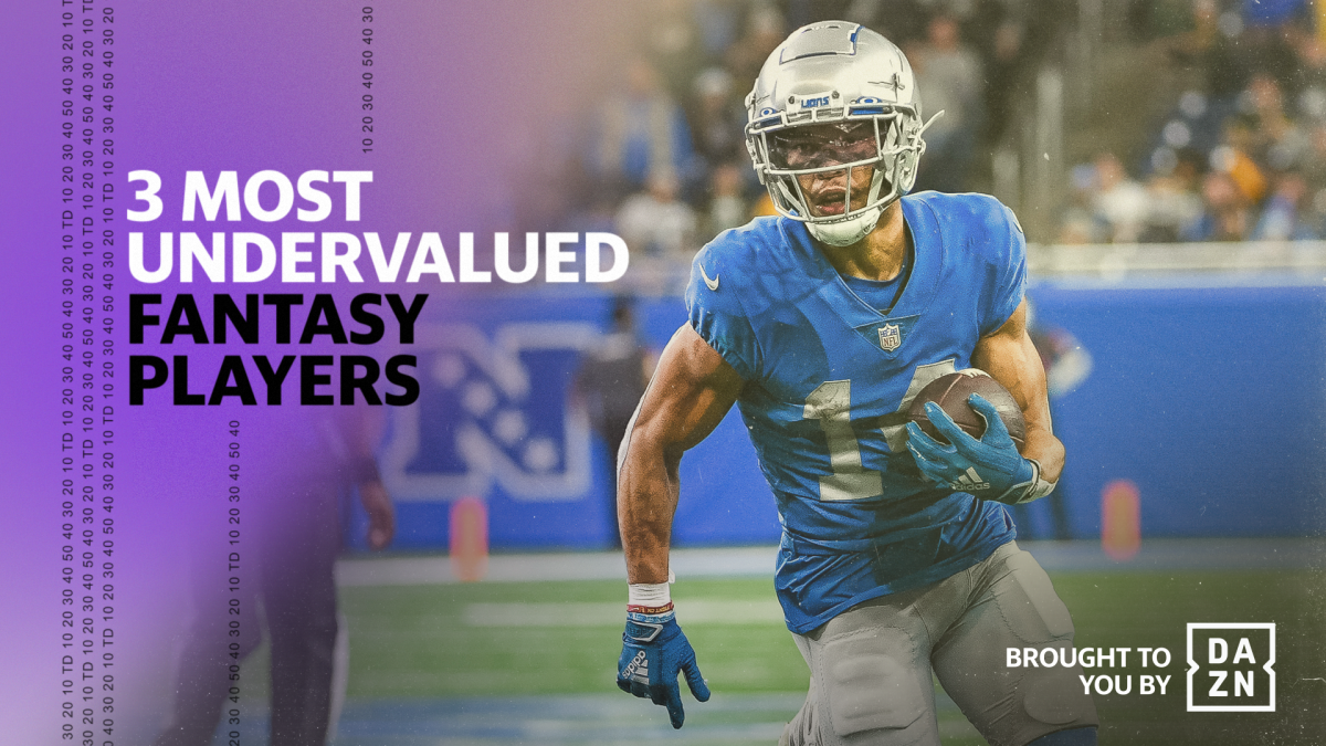 Fantasy Football 3 most undervalued players Yahoo Sports