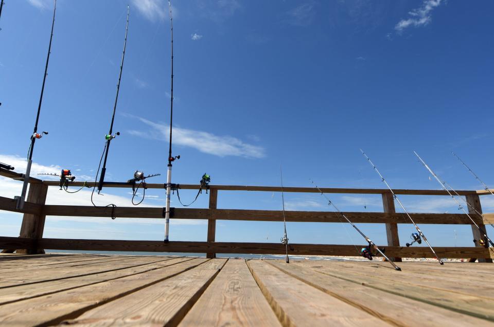 While a license is required to fish along the coast, recreational fishermen generally don't need an individual license to cast from any of the commercial piers in Southeastern North Carolina.