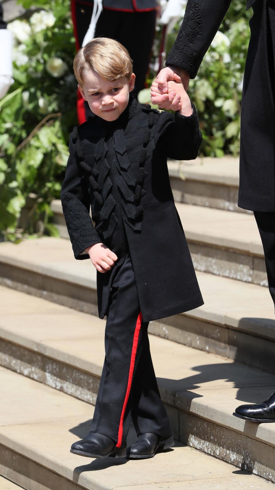 Prince George’s outfit for Harry's wedding