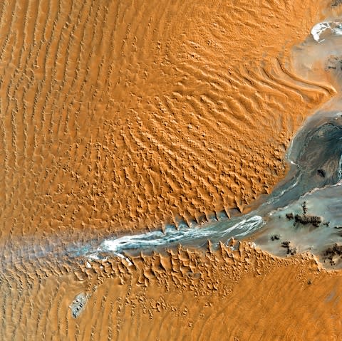 The Namib from the sky - Credit: GETTY