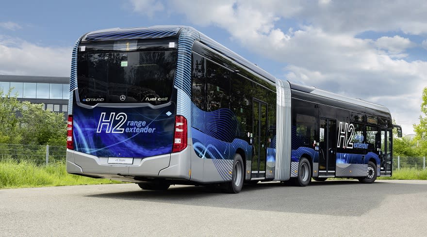 Daimler buses presentó un modelo eléctrico.