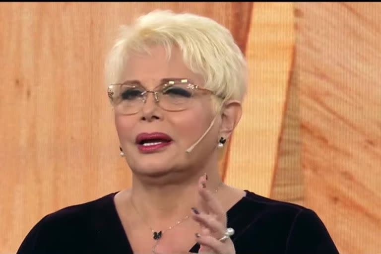 Carmen Barbieri fue hipnotizada en vivo y desde entonces, debió guardar reposo en su casa