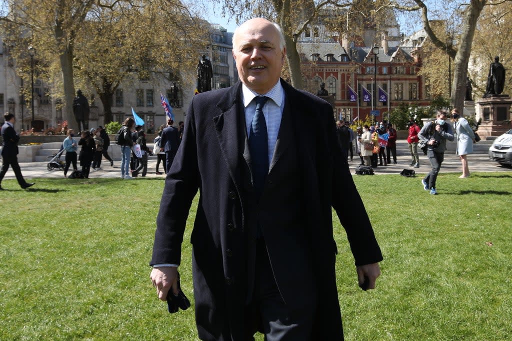 Iain Duncan Smith (Yui Mok/PA) (PA Wire)