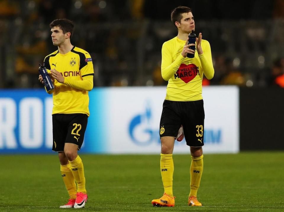 Dortmund lost on a night that was about anything but football (Getty)