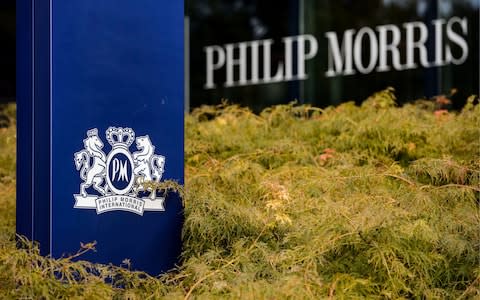 Philip Morris - Credit: &nbsp;LAURENT GILLIERON/EPA-EFE/REX