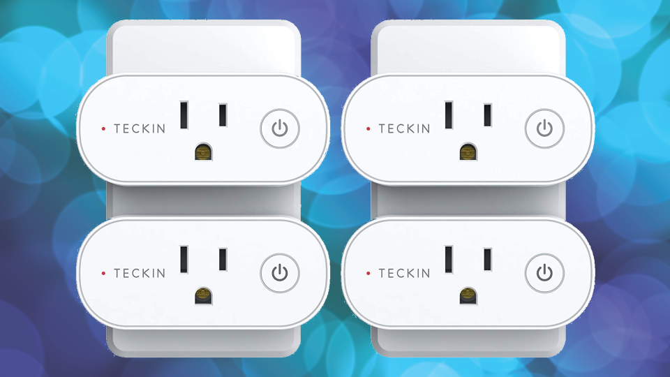 Show your appliances who's boss with a four pack of Teckin Wi-Fi Smart Plugs. (Photo: Amazon)