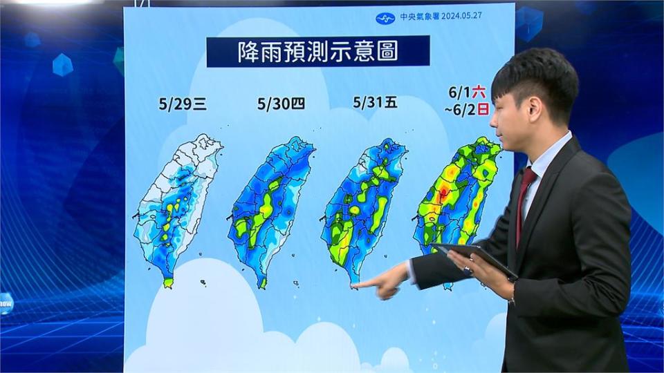 梅雨季報到全台水庫大補水　德基水庫灌水866萬噸僅次翡翠水庫