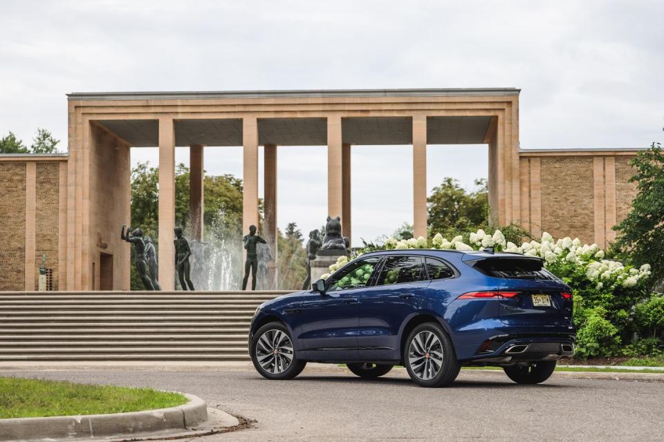 2024 jaguar fpace p400 awd rear