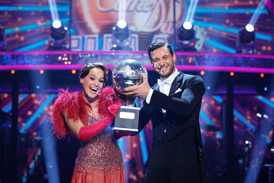 ellie leach, vito coppola, strictly come dancing winners