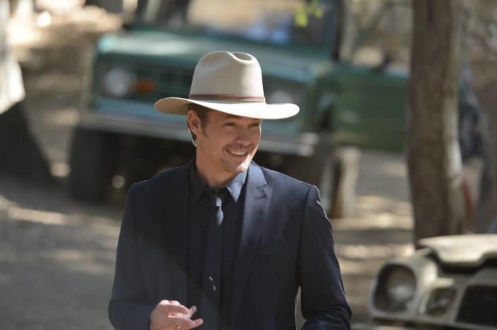 <p>Timothy Olyphant is deputy U.S. Marshal Raylan Givens, a tough enforcer of crime in Eastern Kentucky. The series went on for six seasons and is set to have a limited revival, <em>Justified: City Primeval,</em> in 2023.</p><p><a class="link " href="https://go.redirectingat.com?id=74968X1596630&url=https%3A%2F%2Fwww.hulu.com%2Fseries%2Fjustified-2faf68df-e153-4e47-b117-a048427b250f&sref=https%3A%2F%2Fwww.menshealth.com%2Fentertainment%2Fg42461385%2Fbest-shows-on-hulu%2F" rel="nofollow noopener" target="_blank" data-ylk="slk:Shop Now;elm:context_link;itc:0">Shop Now</a></p>