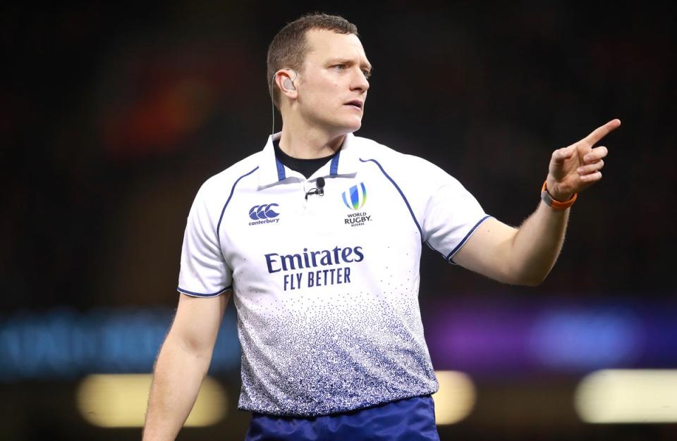 Matthew Carley will referee the Test series decider between South Africa and Wales (Adam Davy/PA) (PA Archive)