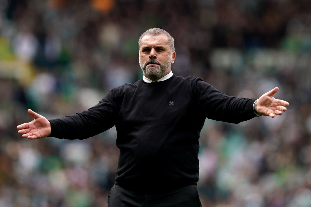 Ange Postecoglou has been a major success at Celtic Park (Andrew Milligan/PA) (PA Wire)