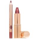 <p><strong>Charlotte Tilbury</strong></p><p>sephora.com</p><p><strong>$25.00</strong></p><p><a href="https://go.redirectingat.com?id=74968X1596630&url=https%3A%2F%2Fwww.sephora.com%2Fproduct%2Fcharlotte-tilbury-mini-pillow-talk-lip-duo-P458268&sref=https%3A%2F%2Fwww.harpersbazaar.com%2Fbeauty%2Fmakeup%2Fg38084760%2Fbeauty-stocking-stuffers-2021%2F" rel="nofollow noopener" target="_blank" data-ylk="slk:Shop Now;elm:context_link;itc:0;sec:content-canvas" class="link ">Shop Now</a></p><p>Just in time for adventures under the mistletoe, this set features a mini lipstick (choose from all three versions of the iconic Pillow Talk shade) and matching lip liner.</p>