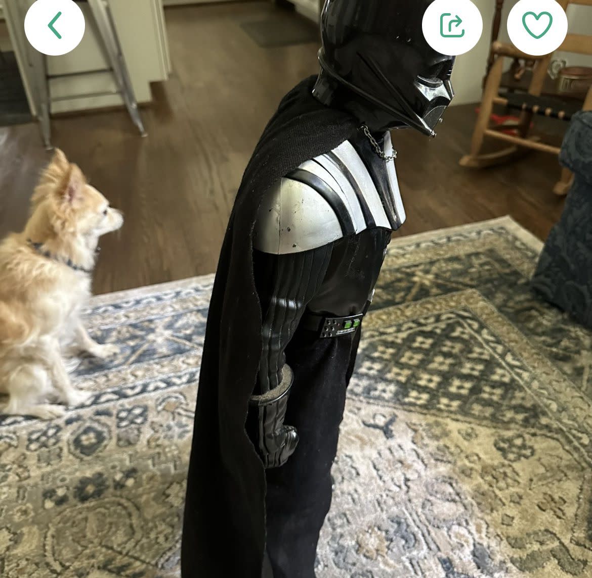 a darth vader statue from offerup