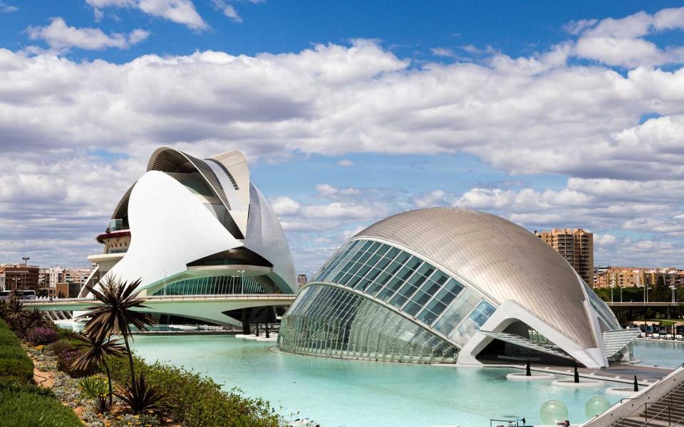 City of Arts and Sciences in Valencia, Spain