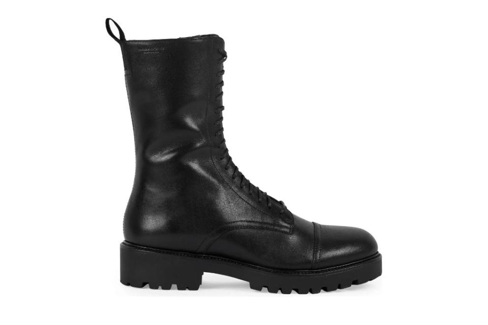 Vagabond Shoemakers, Kenova Combat Boot, Black Boots