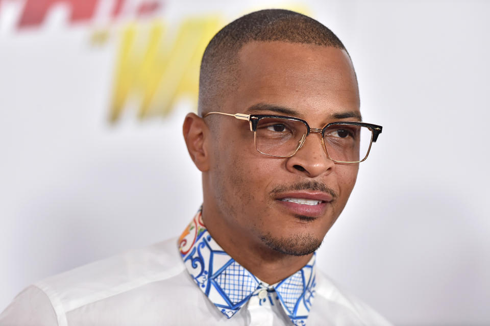 Rapper T.I. has a miraculous knack for being in the right place at the right time, having saved a total of three stranger’s lives. Source: Getty