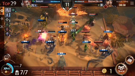 Might & Magic: Chess Royale combines autobattler mechanics with battle royale.