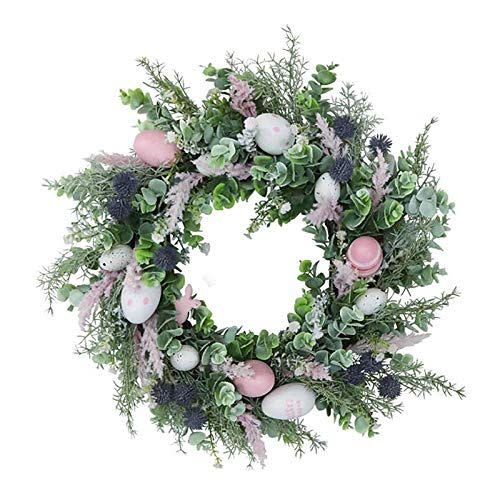 11) WYI Artificial Easter Wreath