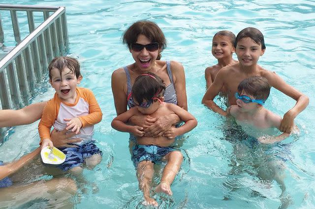 <p>Theresa Nist/Instagram </p> Theresa Nist with her grandsons