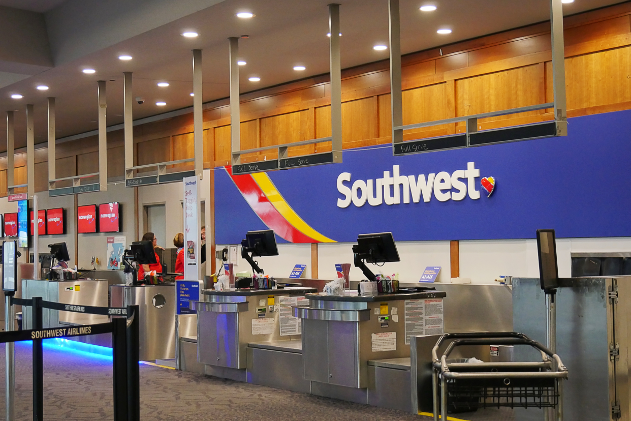 Southwest Airlines check-in