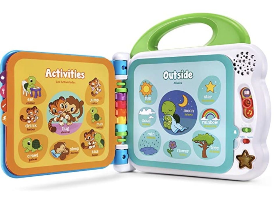 LeapFrog Learning Friends 100 Words Book, Green. (PHOTO: Amazon)