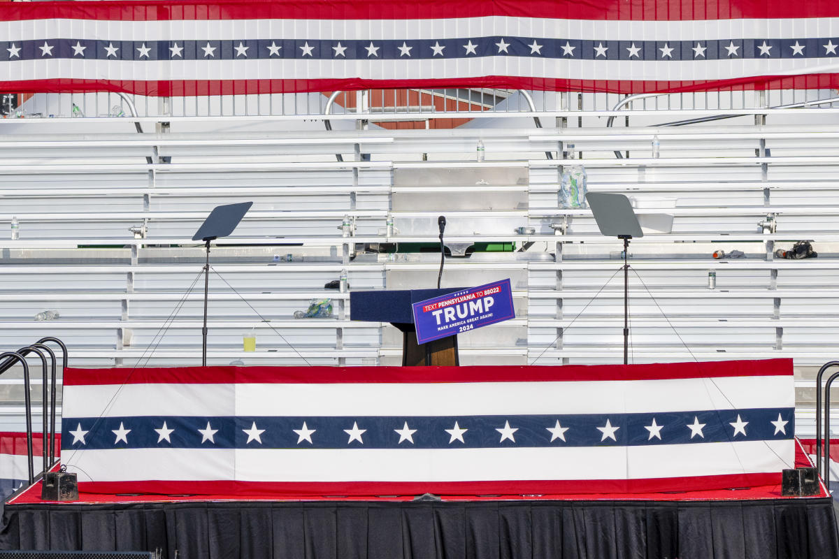 FBI examines bullet fragments found at Trump rally site