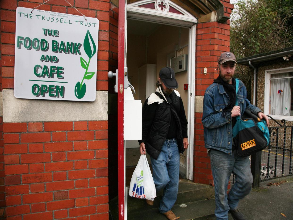 Foodbank use is rising in areas where Universal Credit has been rolled out: John Lawrence