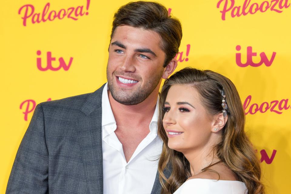 Jack Fincham and Dani Dyer attend ITV Palooza!, Royal Festival Hall, Southbank, London.