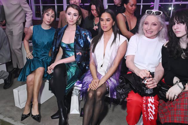 Celebrities Front Row at Bach Mai Fall 2024 Ready-to-Wear: Debbie Harry,  Misty Copeland and More