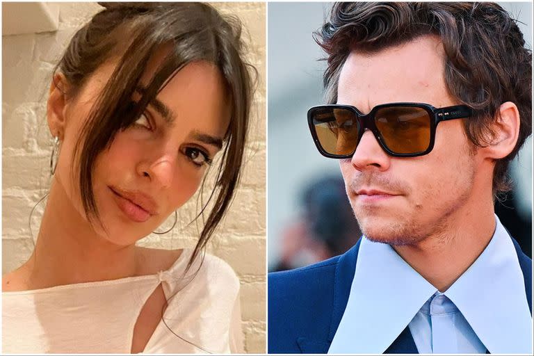 Emily Ratajkowsky y Harry Styles